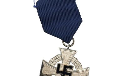 German WWII 25 Year Faithful Service Medal