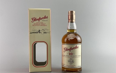 Glenfarclas 10YO Highland Single Malt Scotch Whisky - 50% ABV,...