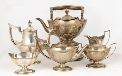Gorham Sterling Silver Tea and Coffee Set