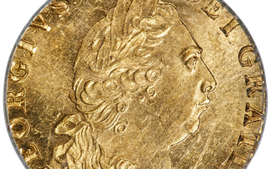 Great Britain: , George III gold Guinea 1798 MS62 PCGS,...