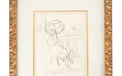 Henri Matisse (1869-1954) Graphite on Paper Illustration