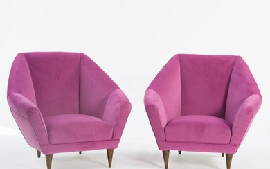 Ico Parisi (in the style of) 2 armchairs, c. 1955
