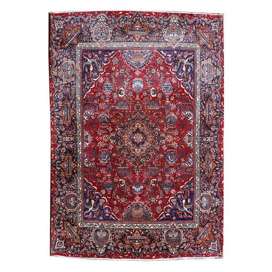 Iranian Kashmar Wool Carpet.