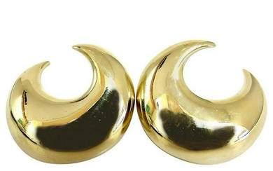 Islam Arab Domed Crescent Left Right Lobe Earrings 18