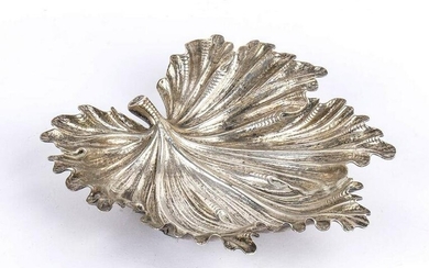 Italian sterling silver leaf, mark of GIANMARIA