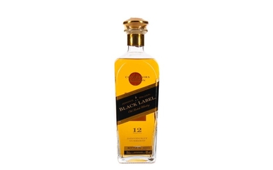 JOHNNIE WALKER BLACK LABEL AGED 12 YEARS COLLECTORS EDITION