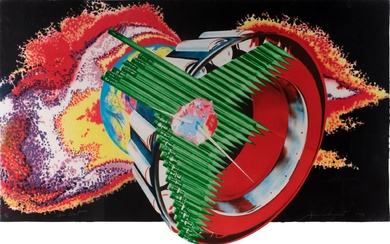 James Rosenquist Space Dust, from Welcome to the Water Planet...