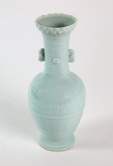 Korean Celadon Vase, 20th Century