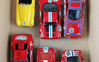 LOT de 6 véhicules échelle 1/43, métal : 1x Provence Moulage Ferrari Daytona 1x Artmodel...