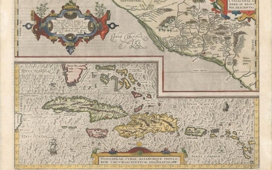 MAP, Gulf of Mexico & Caribbean, Ortelius