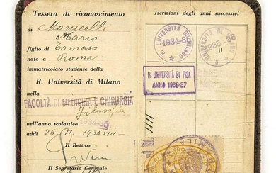 MONICELLI, Mario (Rome, May 16, 1915 - Rome, November