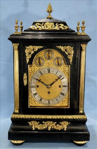 George III style bracket musical 8 bell clock
