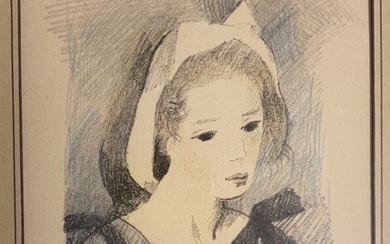 Marie LAURENCIN (1883-1956) Portrait de jeune... - Lot 52 - Pescheteau-Badin