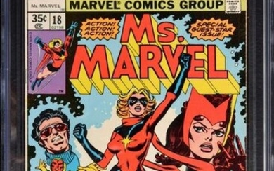 Marvel Comics MS. MARVEL #18, CGC 6.5