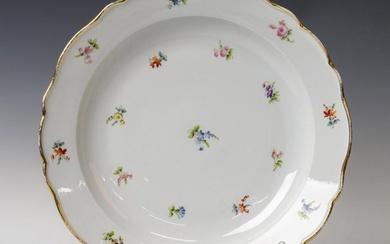 Meissen Porcelain Floral Bowl