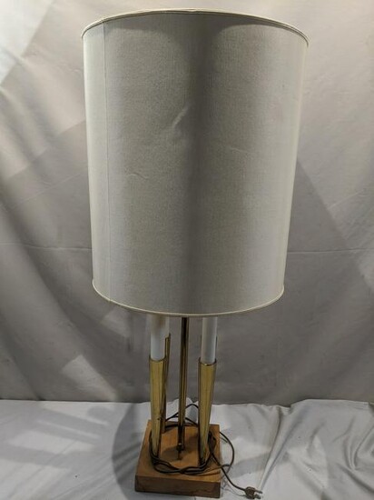 Mid-Century Rare Stiffel 4 Candle Tall Table Lamp