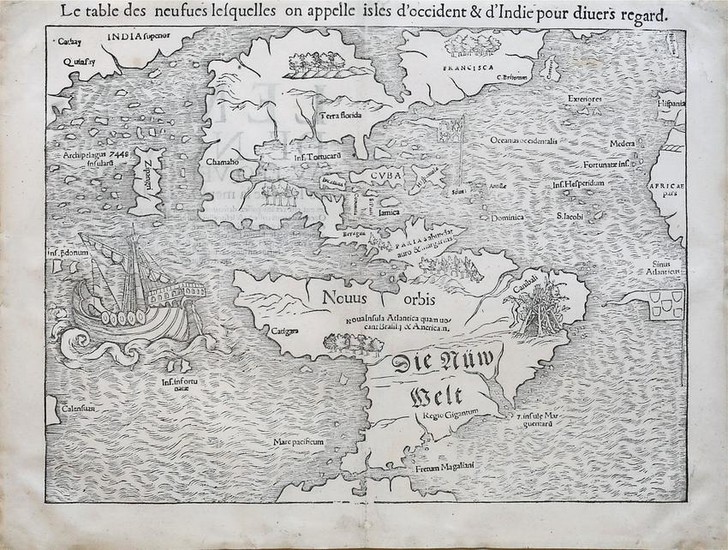Munster World Map 1540