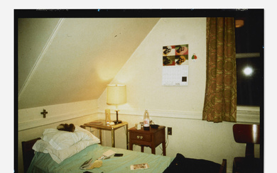 Nan Goldin b.1953 My Room in Halfway House, Belmont, MA