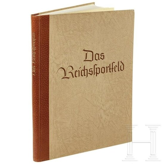 A rare book "Das Reichssportfeld"by the Reich Ministry