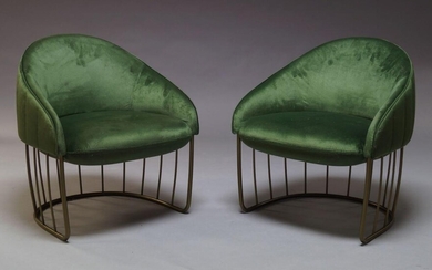 Note Design Studio, a pair of 'Tonella' lounge chairs for...