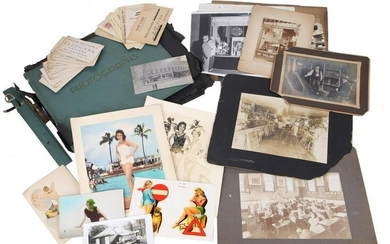 OLD PHOTOGRAPHS ALBUM MIAMI AND COMMERCE THEMES