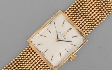 Omega, Ref. D 6634 Gold Bracelet Watch, ca. 1960