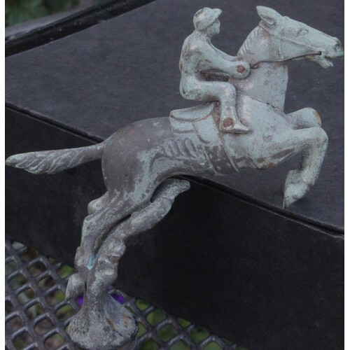 Original Horse & Jockey Car Mascot by Desmo. Original Horse ...