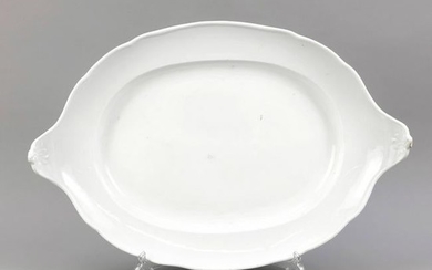 Oval roast plate, Meissen