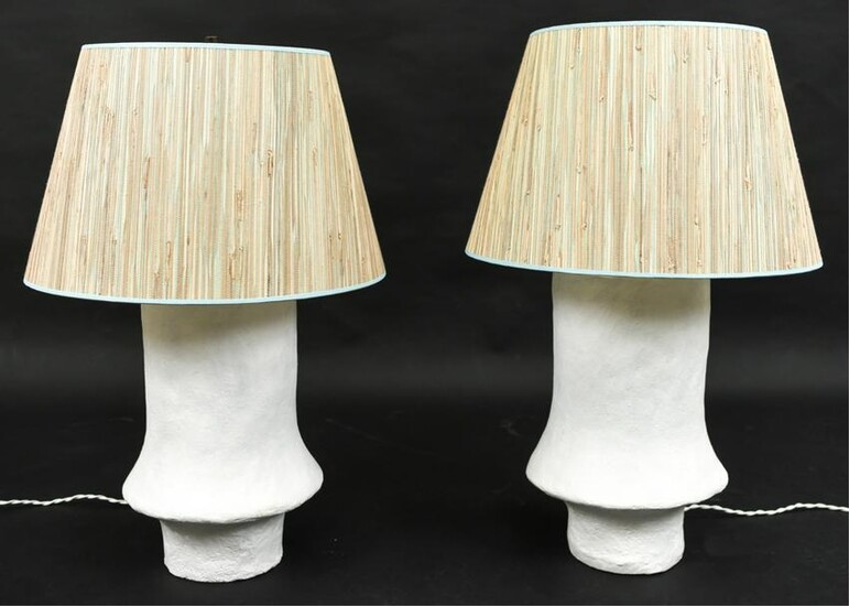 PAIR OF LIZ O'BRIEN EDITIONS "COURONNE" LAMPS