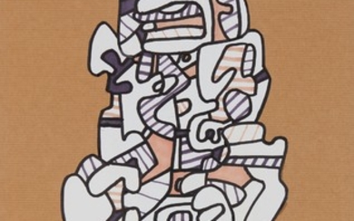 PERSONNAGE (P374), Jean Dubuffet