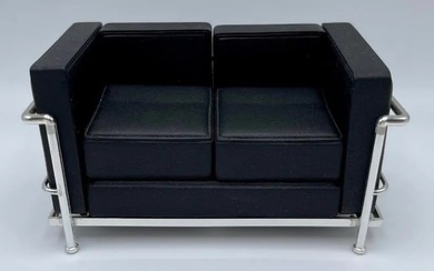 Pair of Le Corbusier Sofas, 1/12 Scale, Desk Display