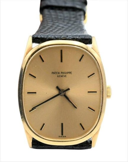 Patek Philippe Ellipse 18 Karat Yellow Gold Wristwatch