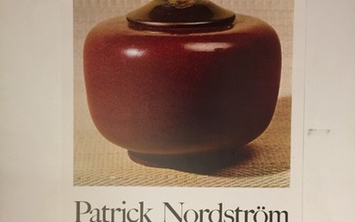 Patrick Nordström: Exhibition poster, 1973. Unsigned. Offset in colours. Sheet size 64×40 cm. Unframed.