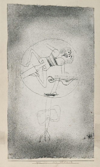 Paul Klee (1879 Münchenbuchsee - Muralto-Locarno 1940) – „Der Verliebte“ (“The lover”)