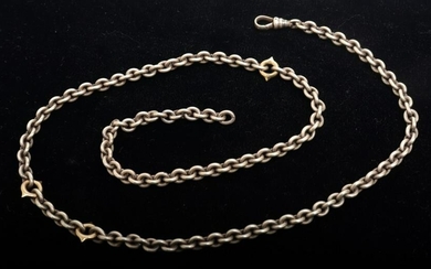 Pedro Boregaard Silver & 18K Chain Necklace