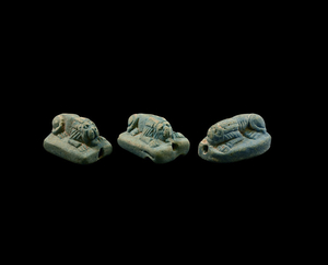 Phoenician Lion Amulet Group 6th-4th century BC A group...