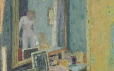 Pierre GRIMM (1898-1979) Nu dans le miroir... - Lot 52 - Oger - Blanchet