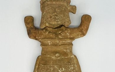 Pre-columbian Vera Cruz Sonriente Pottery Figure