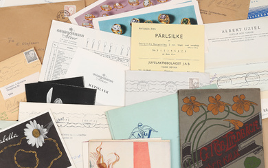 Printed matter, wholesale, goldsmiths and jewellery, mid 20th century.