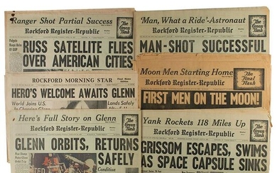 Project Mercury and Space Race (23) Newspapers
