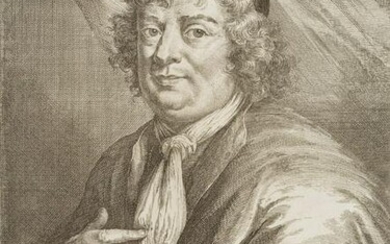 R.HOOGHE (1645-1708), Portrait of Servatius Gallaeus