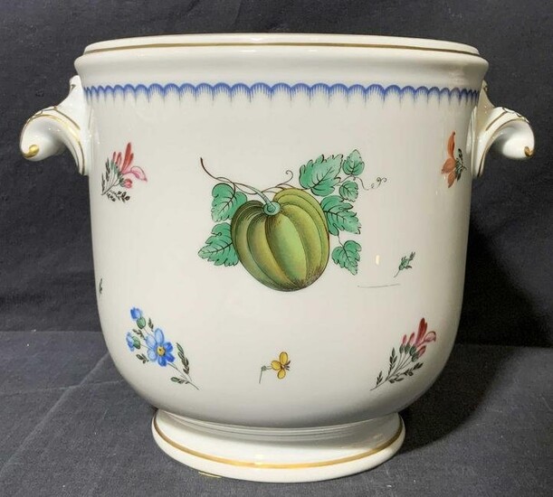 RICHARD GINORI Lux Porcelain Cache Pot