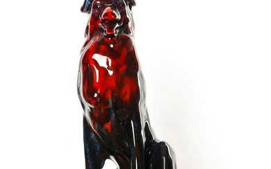 ROYAL DOULTON SUNG FLAMBE FIGURINE CHARACTER COLLIE