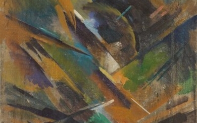 Raggismo, 1912-13, Michel Larionov (Tiraspol 1881 - Fontenay-aux-Roses 1964)