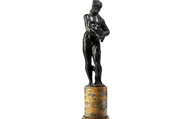 Renaissance-Bronzefigur eines Herkules