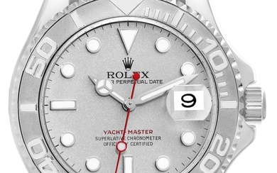 Rolex Yachtmaster Platinum Dial Bezel