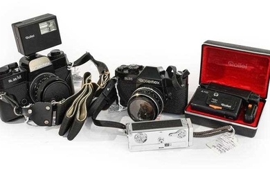 Rolleiflex SL35M Camera with HFT Planar f1.8 50mm lens;...