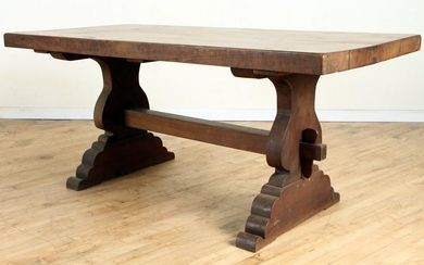 SLAB TOP BRAZILIAN TABLE ARCHITECTURAL FORM