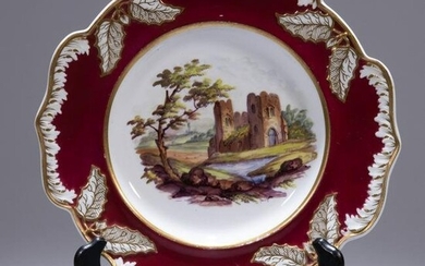 Samuel Alcock Regency Porcelain Plate ca. 1825