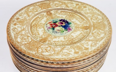 Set of 13 Royal Worcester Place Plates